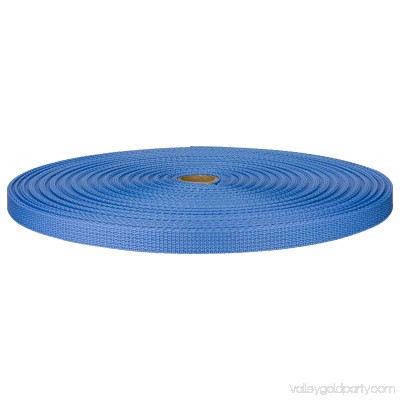 1/2 Inch Ice Blue Polypro Webbing, Closeout